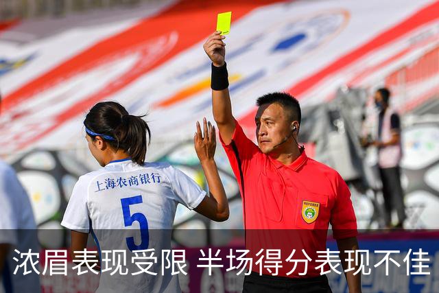浓眉表现受限 半场得分表现不佳